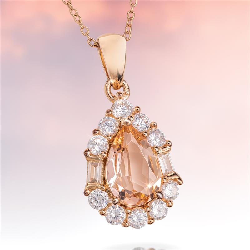 Pamirite Passage Pendant, Chain & Earrings